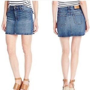 New! Joe's Antonia a-line denim jean mini skirt